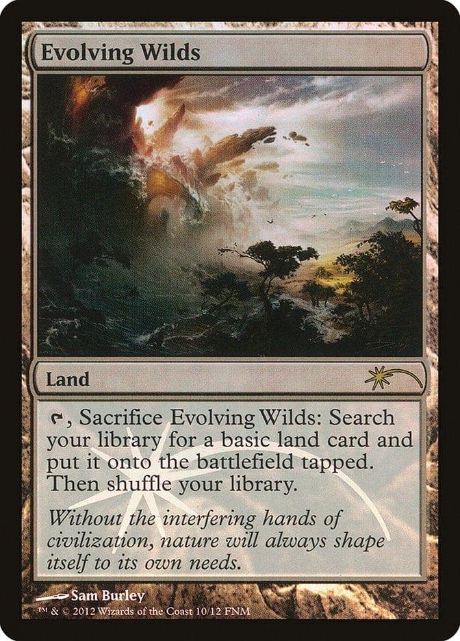 Magic: The Gathering MTG Single Evolving Wilds [Friday Night Magic 2012]