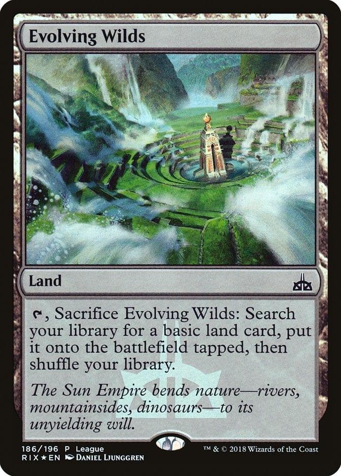 Magic: The Gathering MTG Single Evolving Wilds (League) [Rivals of Ixalan Promos]