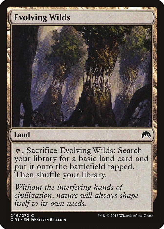 Magic: The Gathering MTG Single Evolving Wilds [Magic Origins]