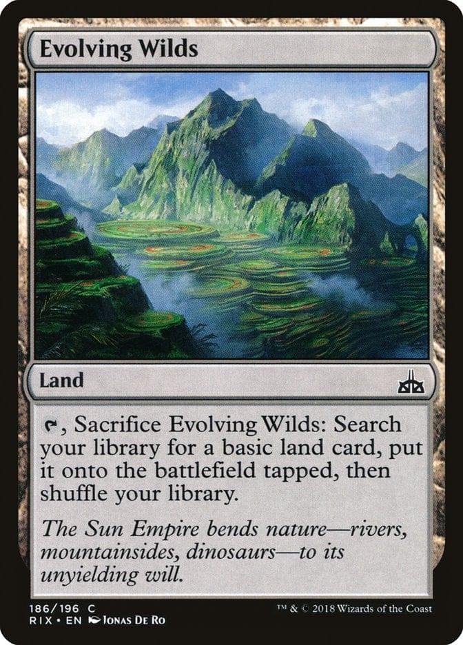 Magic: The Gathering MTG Single Evolving Wilds [Rivals of Ixalan]