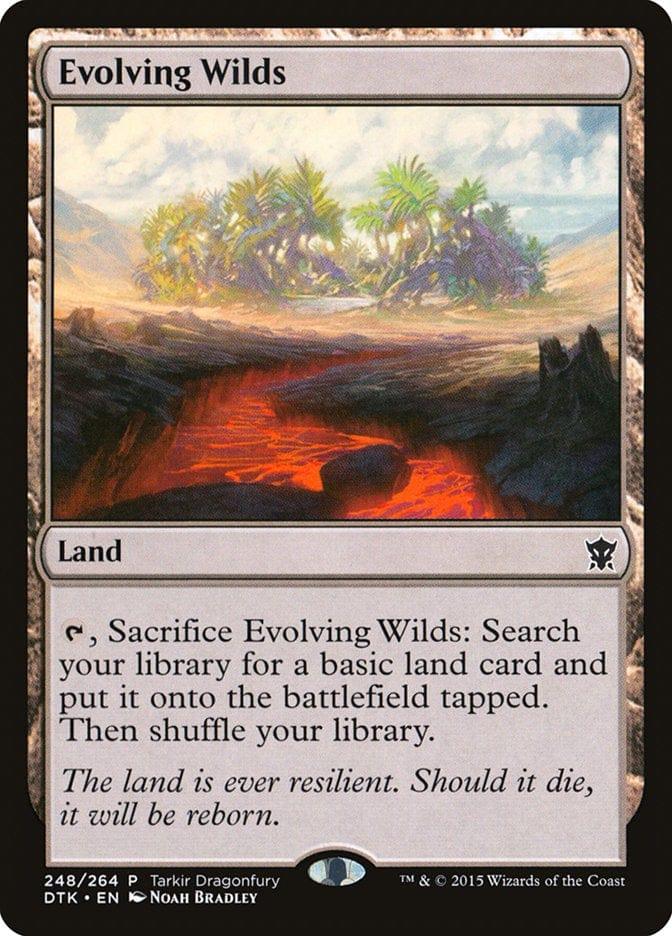 Magic: The Gathering MTG Single Evolving Wilds [Tarkir Dragonfury]