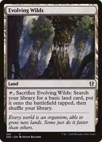 Magic: The Gathering MTG Single Evolving Wilds [Zendikar Rising Commander]