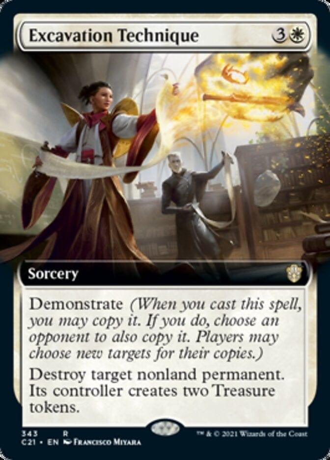 Magic: The Gathering MTG Single Excavation Technique (Extended) [Commander 2021]