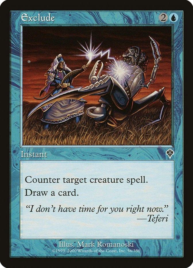 Magic: The Gathering MTG Single Exclude [Invasion]