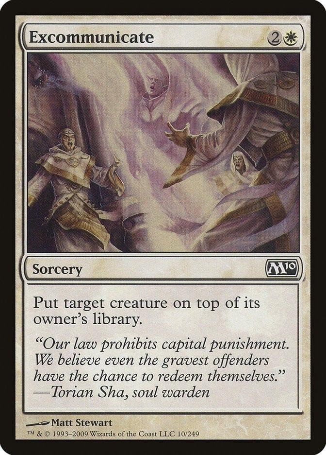 Magic: The Gathering MTG Single Excommunicate [Magic 2010]