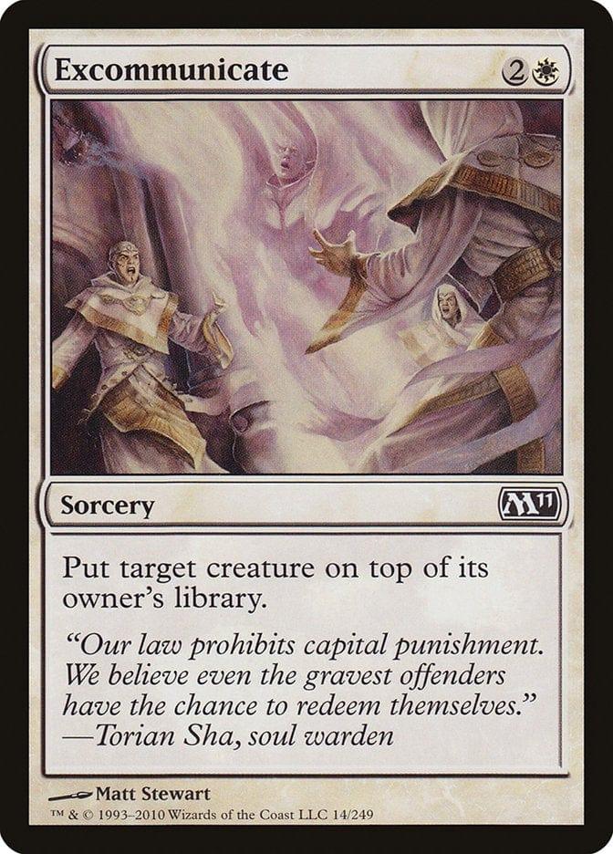 Magic: The Gathering MTG Single Excommunicate [Magic 2011]