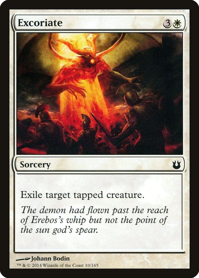 Magic: The Gathering MTG Single Excoriate [Born of the Gods]