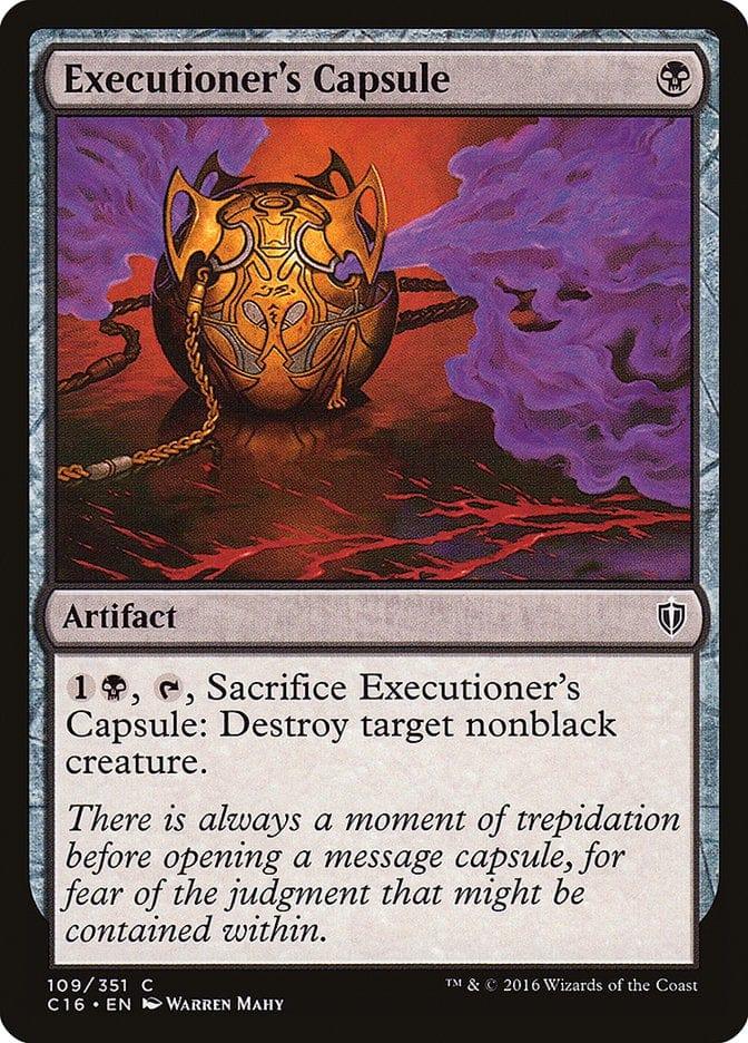 Magic: The Gathering MTG Single Executioner's Capsule [Commander 2016]