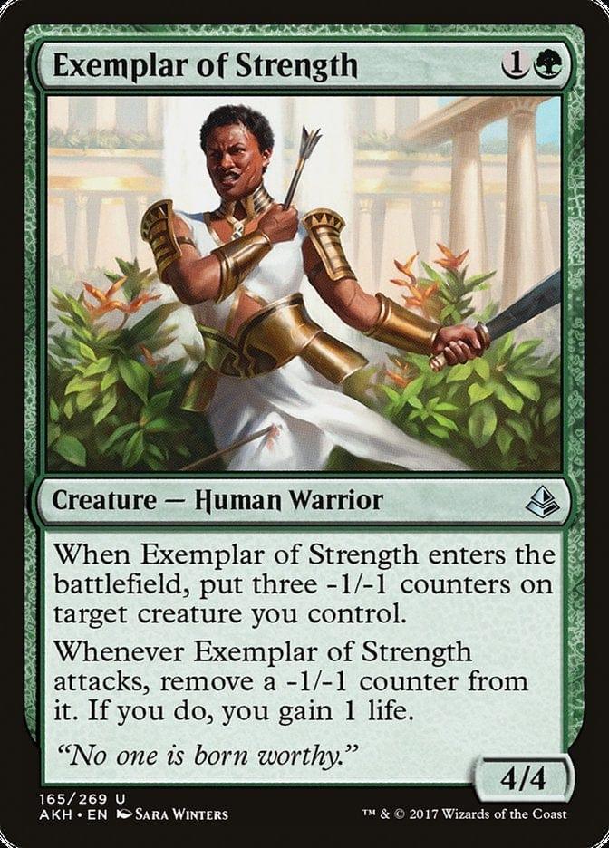 Magic: The Gathering MTG Single Exemplar of Strength [Amonkhet]