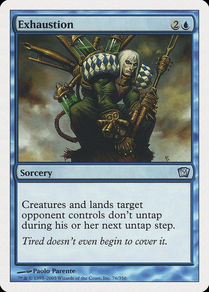 Magic: The Gathering MTG Single Exhaustion [Ninth Edition]