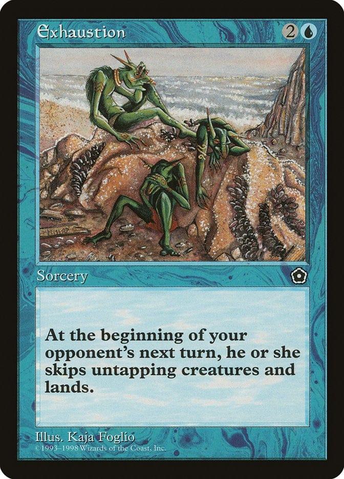 Magic: The Gathering MTG Single Exhaustion [Portal Second Age]