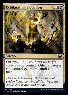 Magic: The Gathering MTG Single Exhilarating Elocution [Strixhaven: School of Mages]