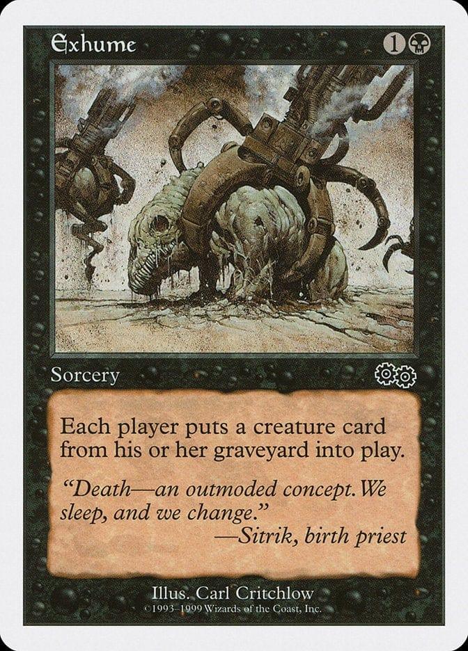 Magic: The Gathering MTG Single Exhume [Battle Royale Box Set]