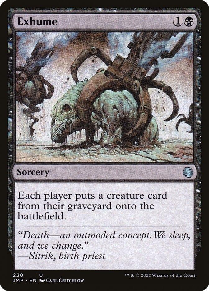 Magic: The Gathering MTG Single Exhume [Jumpstart]