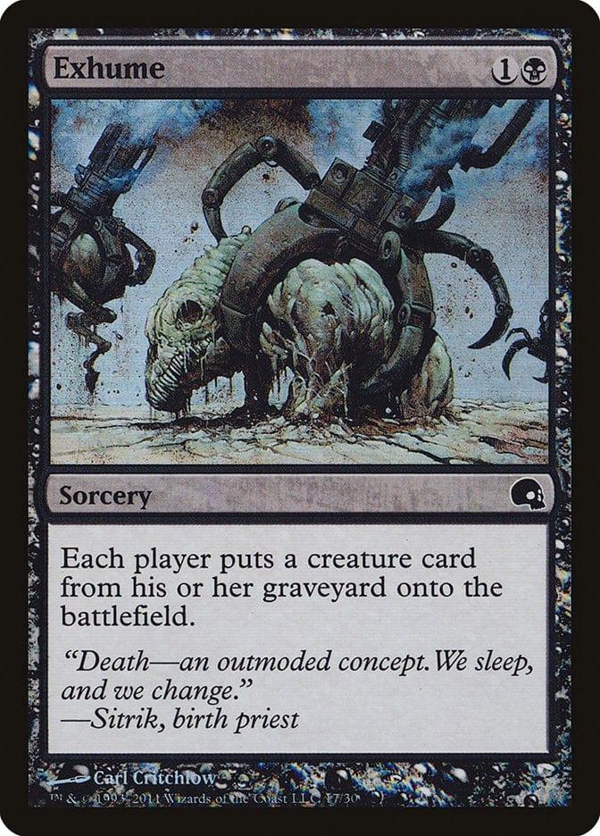 Magic: The Gathering MTG Single Exhume [Premium Deck Series: Graveborn]
