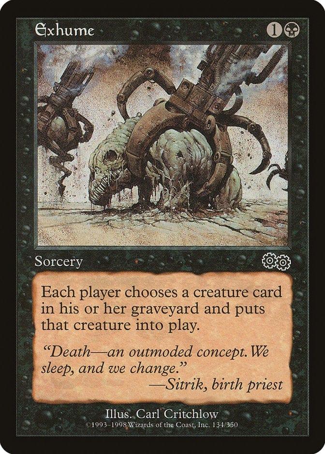 Magic: The Gathering MTG Single Exhume [Urza's Saga]
