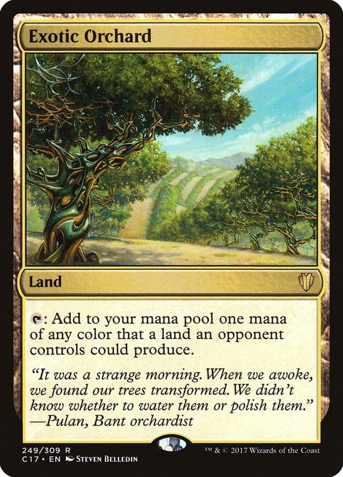 Magic: The Gathering MTG Single Exotic Orchard [Commander 2017]