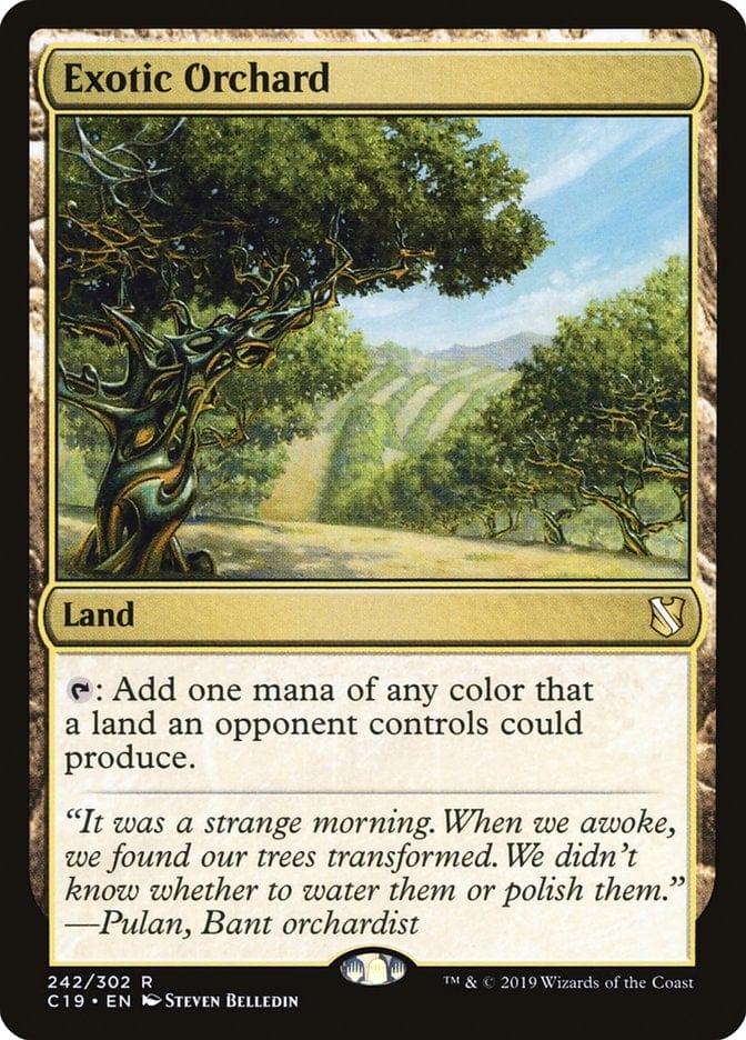 Magic: The Gathering MTG Single Exotic Orchard [Commander 2019]