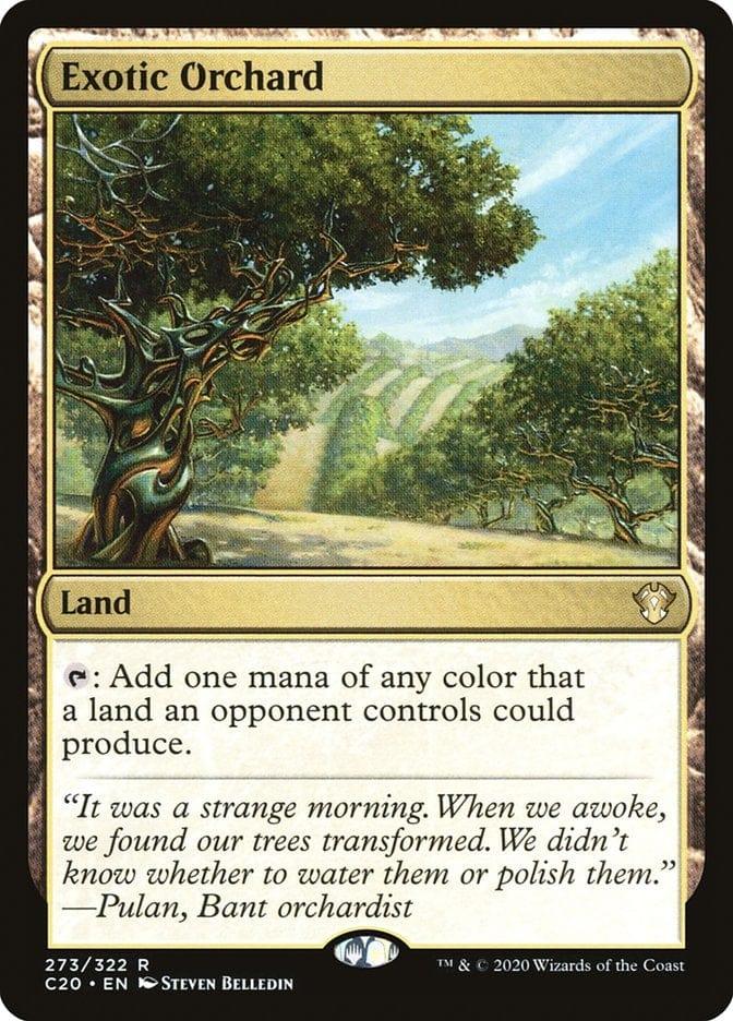Magic: The Gathering MTG Single Exotic Orchard [Commander 2020]