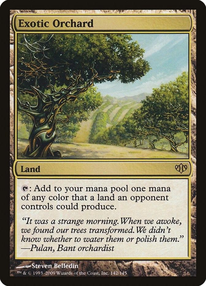 Magic: The Gathering MTG Single Exotic Orchard [Conflux]