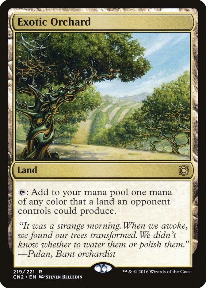 Magic: The Gathering MTG Single Exotic Orchard [Conspiracy: Take the Crown]