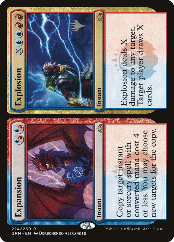 Magic: The Gathering MTG Single Expansion // Explosion (Promo Pack) [Guilds of Ravnica Promos]