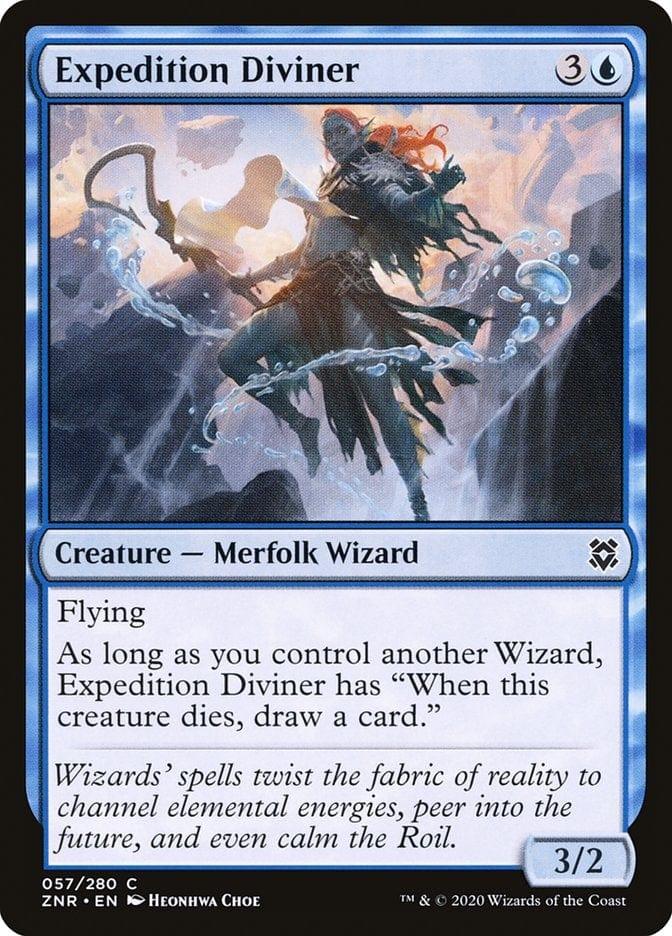 Magic: The Gathering MTG Single Expedition Diviner [Zendikar Rising]