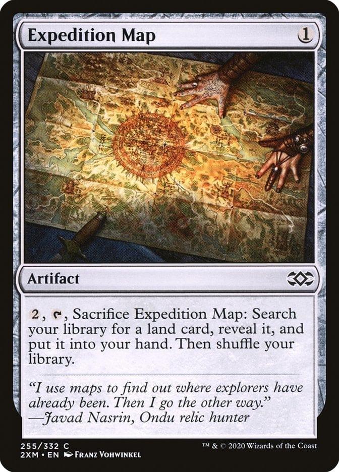 Magic: The Gathering MTG Single Expedition Map [Double Masters]