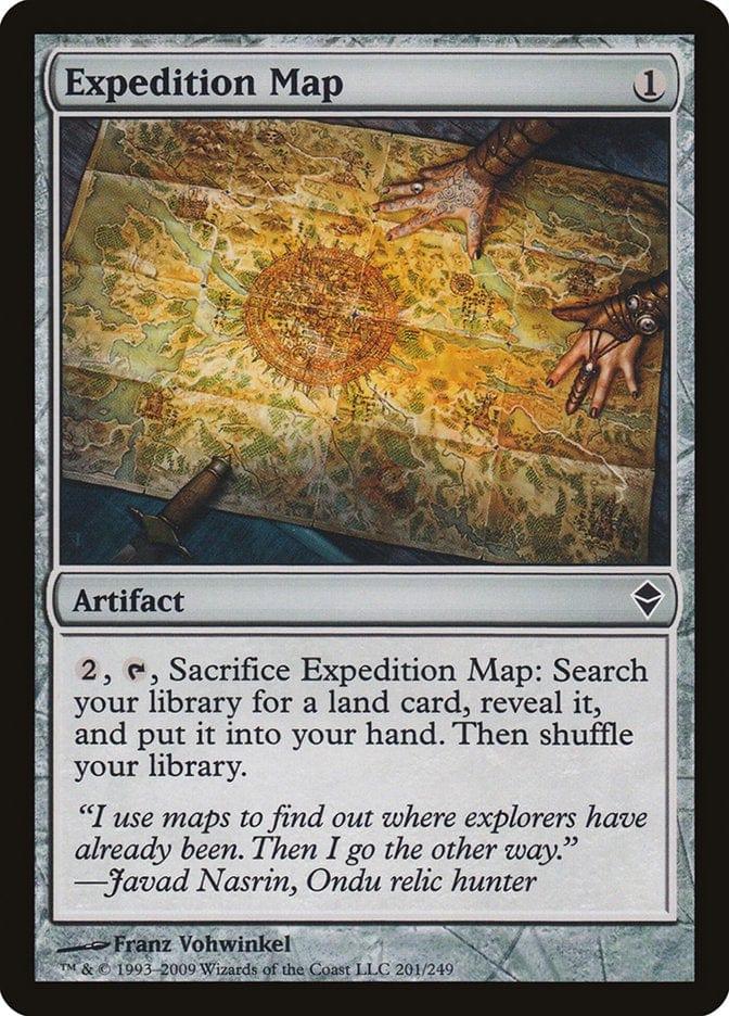 Magic: The Gathering MTG Single Expedition Map [Zendikar]