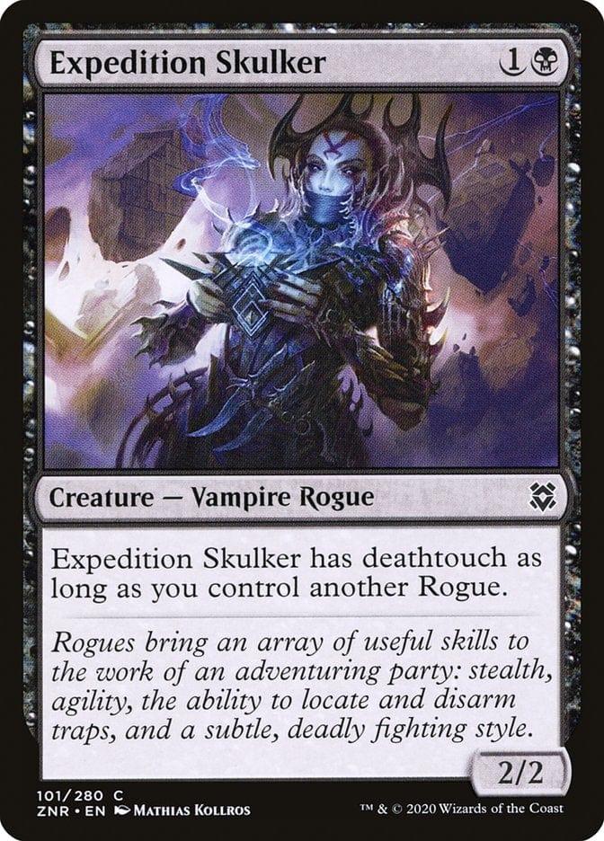 Magic: The Gathering MTG Single Expedition Skulker [Zendikar Rising]
