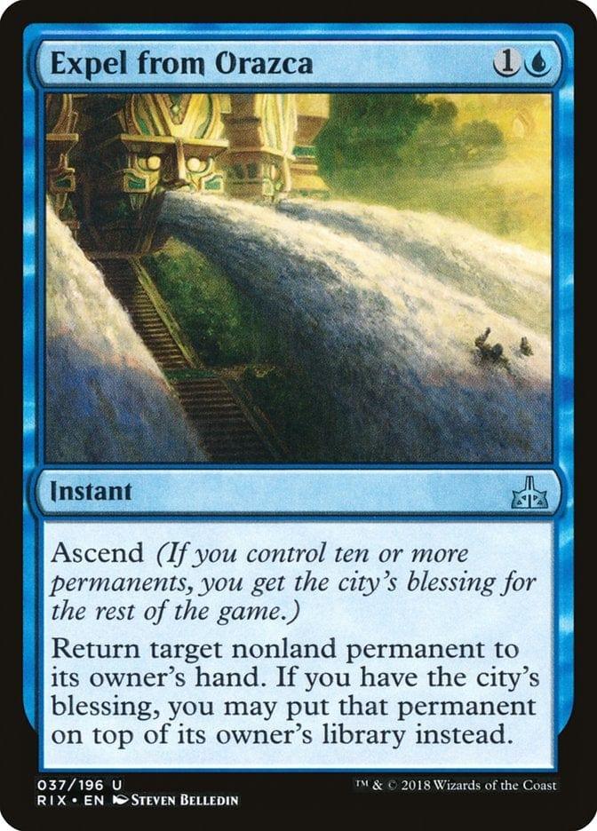 Magic: The Gathering MTG Single Expel from Orazca [Rivals of Ixalan]