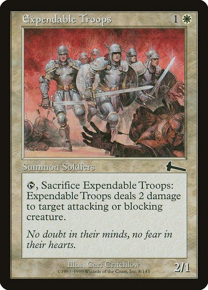 Magic: The Gathering MTG Single Expendable Troops [Urza's Legacy]