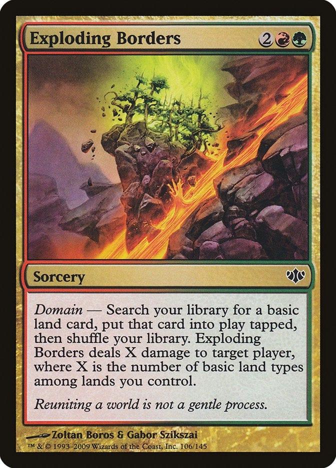 Magic: The Gathering MTG Single Exploding Borders [Conflux]