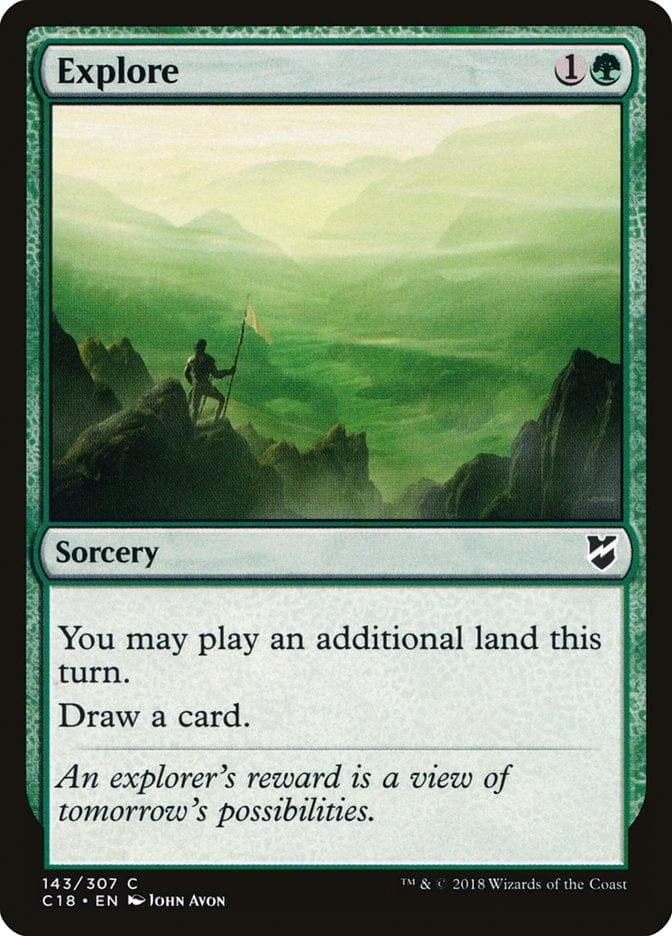Magic: The Gathering MTG Single Explore [Commander 2018]