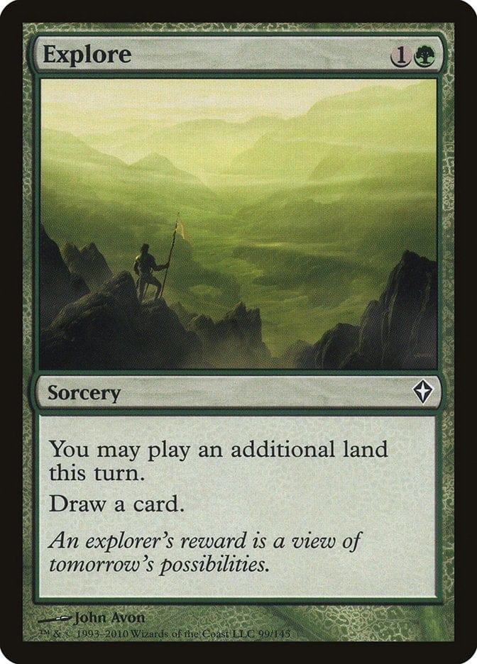 Magic: The Gathering MTG Single Explore [Worldwake]