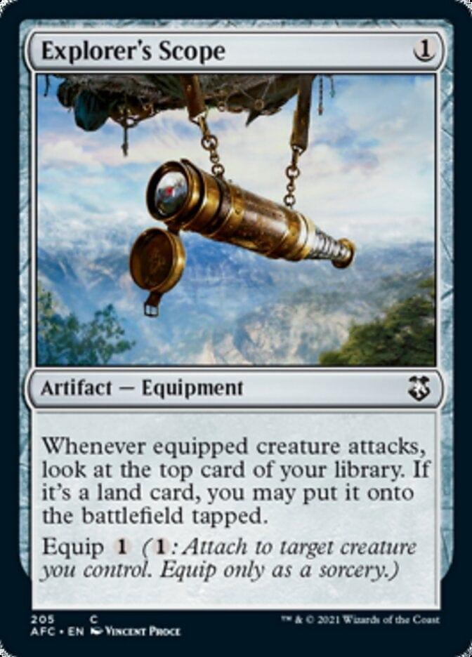 Magic: The Gathering MTG Single Explorer's Scope [Dungeons & Dragons: Adventures in the Forgotten Realms Commander]