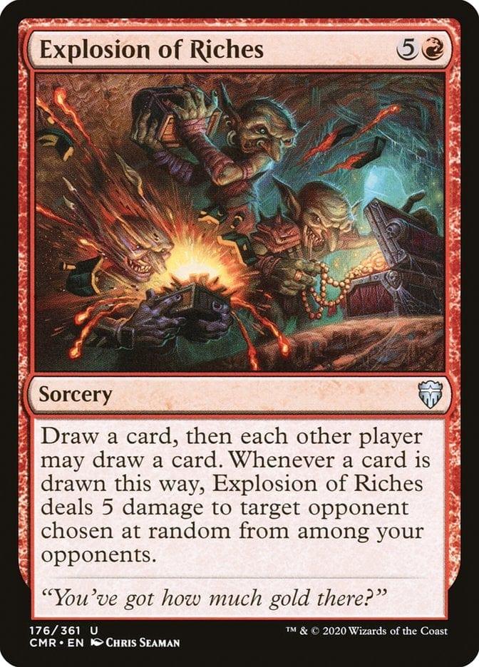 Magic: The Gathering MTG Single Explosion of Riches [Commander Legends]