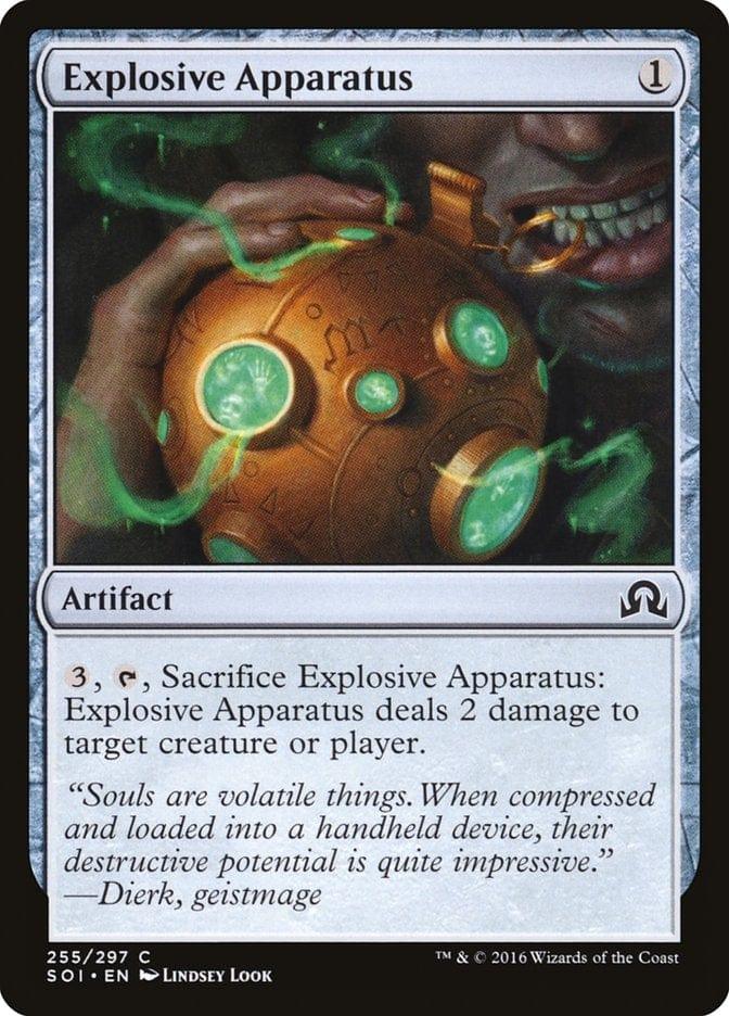 Magic: The Gathering MTG Single Explosive Apparatus [Shadows over Innistrad]