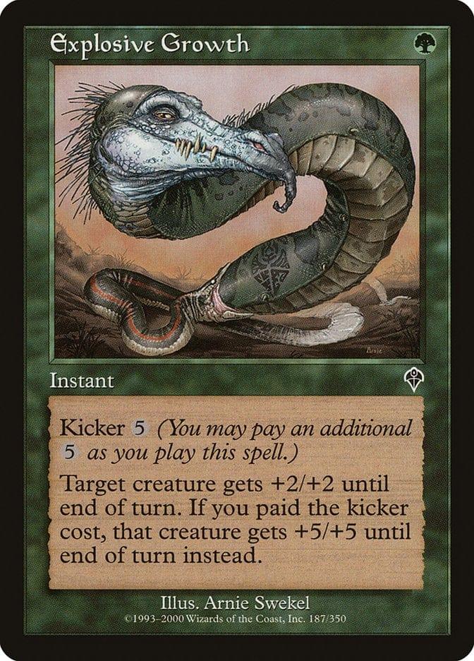 Magic: The Gathering MTG Single Explosive Growth [Invasion]