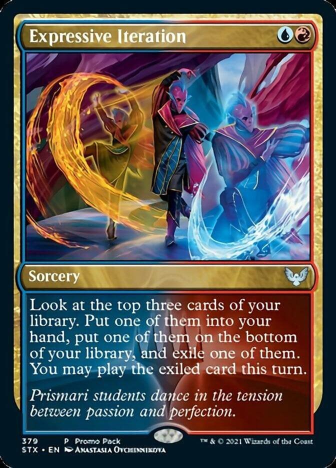 Magic: The Gathering MTG Single Expressive Iteration (Promo Pack) [Strixhaven: School of Mages]