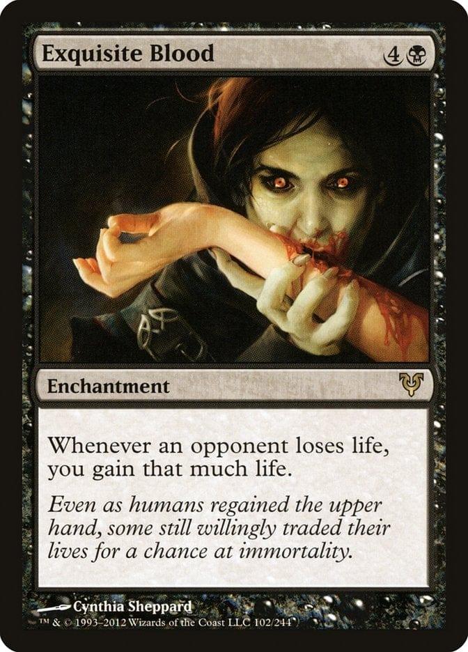 Magic: The Gathering MTG Single Exquisite Blood [Avacyn Restored]