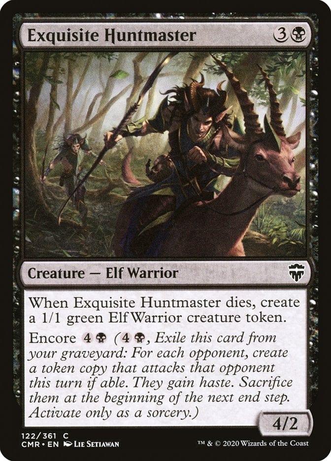 Magic: The Gathering MTG Single Exquisite Huntmaster [Commander Legends]