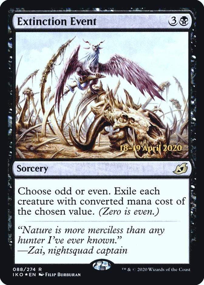 Magic: The Gathering MTG Single Extinction Event  [Ikoria: Lair of Behemoths Prerelease Promos]