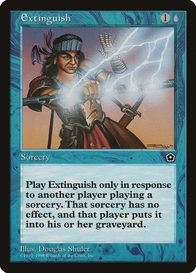 Magic: The Gathering MTG Single Extinguish [Portal Second Age]