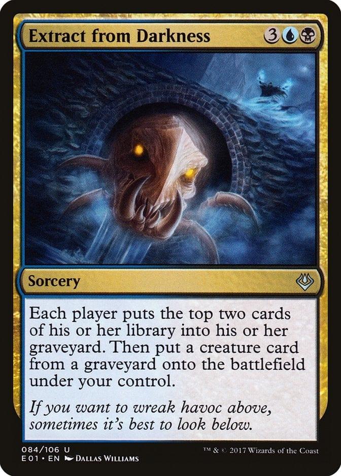 Magic: The Gathering MTG Single Extract from Darkness [Archenemy: Nicol Bolas]