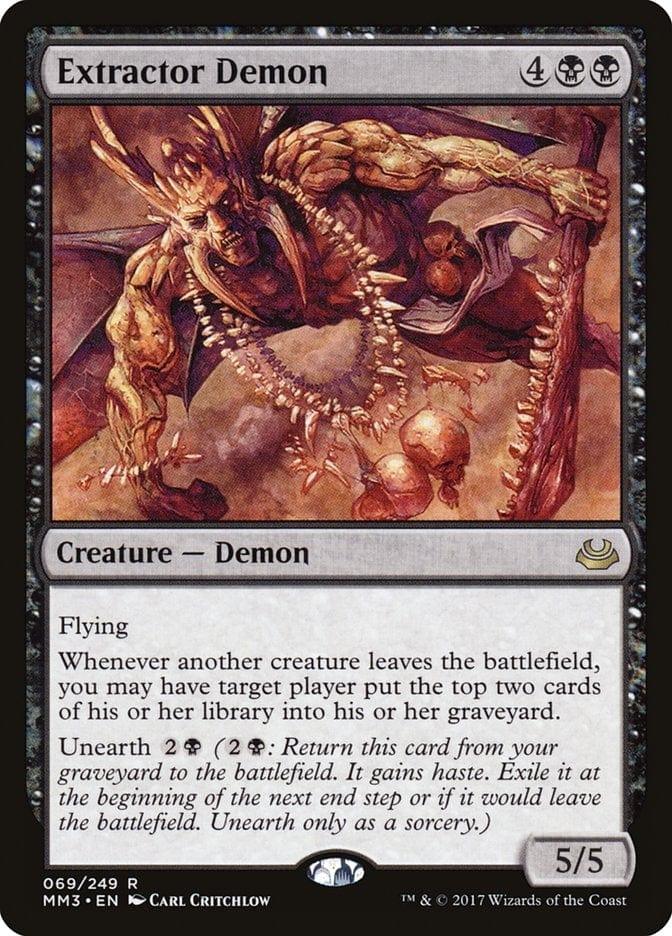 Magic: The Gathering MTG Single Extractor Demon [Modern Masters 2017]