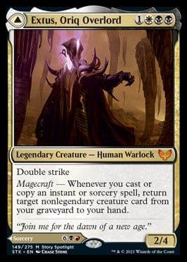 Magic: The Gathering MTG Single Extus, Oriq Overlord // Awaken the Blood Avatar [Strixhaven: School of Mages]
