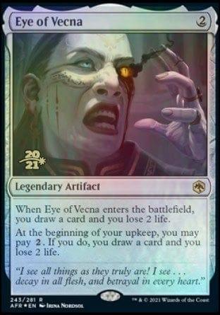 Magic: The Gathering MTG Single Eye of Vecna [Dungeons & Dragons: Adventures in the Forgotten Realms Prerelease Promos]