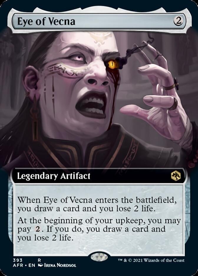 Magic: The Gathering MTG Single Eye of Vecna (Extended) [Dungeons & Dragons: Adventures in the Forgotten Realms]