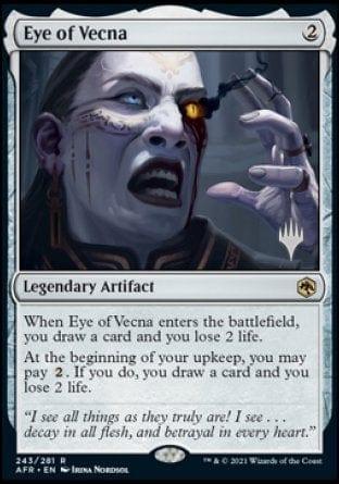 Magic: The Gathering MTG Single Eye of Vecna (Promo Pack) [Dungeons & Dragons: Adventures in the Forgotten Realms Promos]